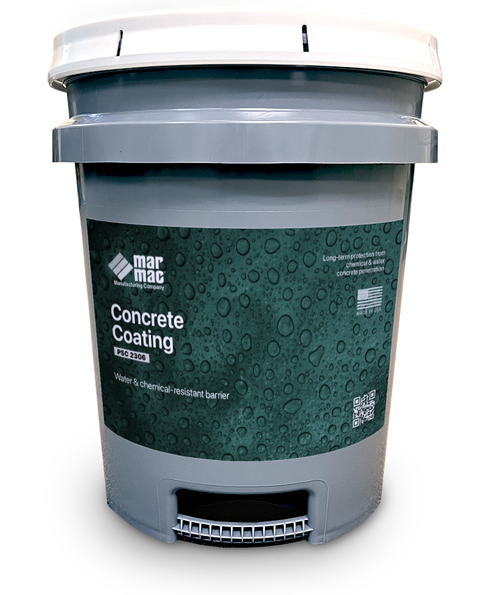 Polymer Concrete Coating PSC 2306 bucket - MarMac AIS