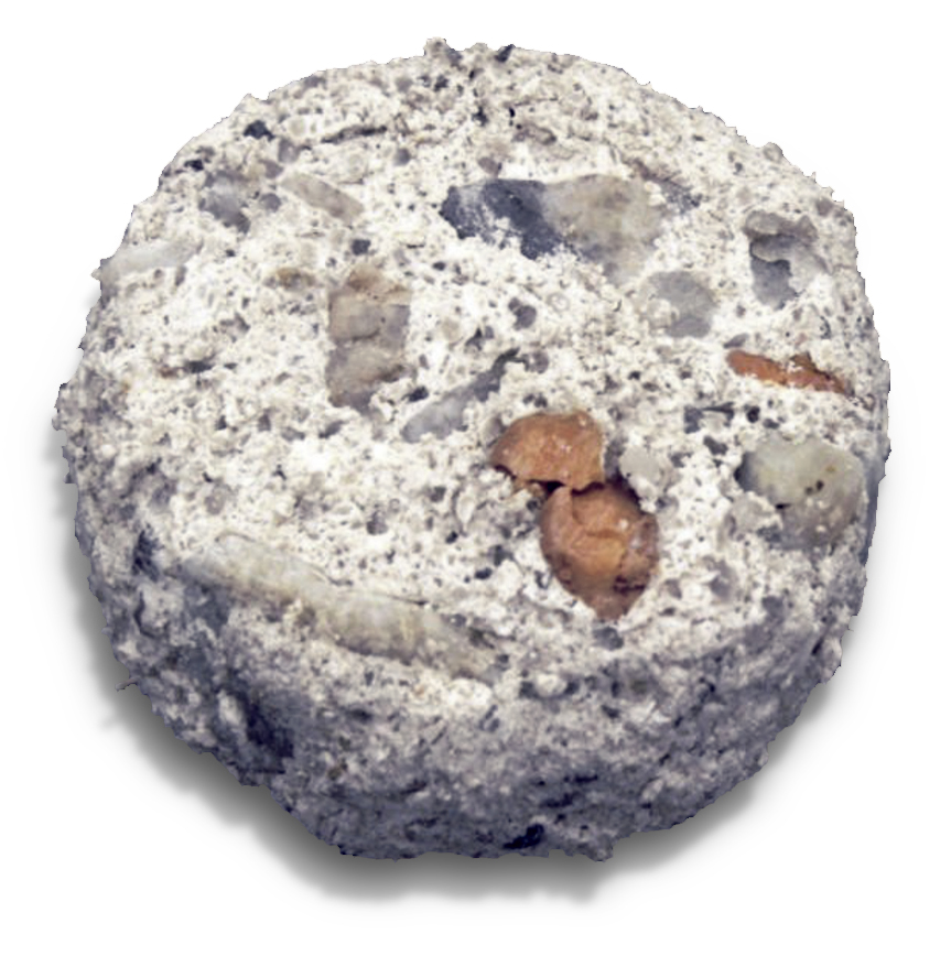 MarMac Concrete Antimicrobial Concrete Admixture AMX 5500 untreated puck