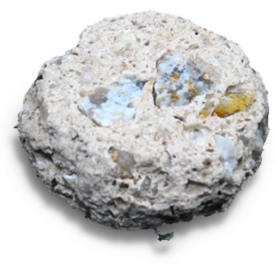 MarMac Concrete Antimicrobial Concrete Admixture AMX 5500 test treated puck